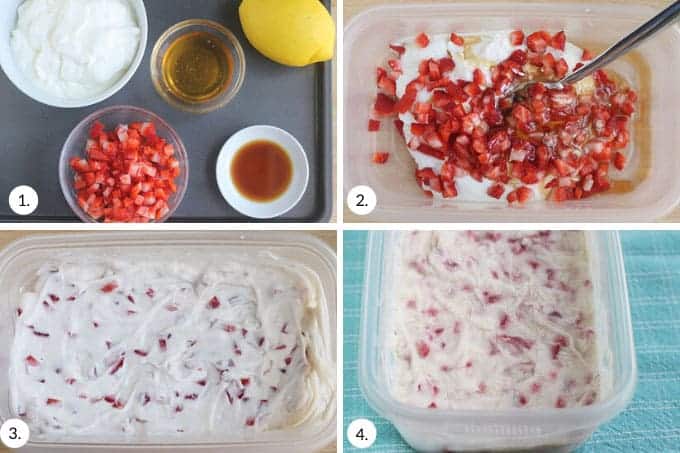 how-to-make-strawberry-frozen-yogurt-step-by-step