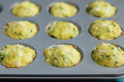 Easy Egg Cups with Zucchini and Cheese
