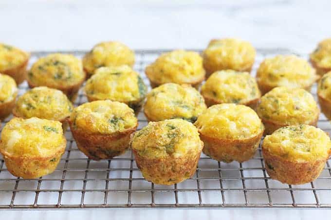 mini-spinach-egg-muffins-on-wire-rack