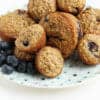 blueberry banana muffins