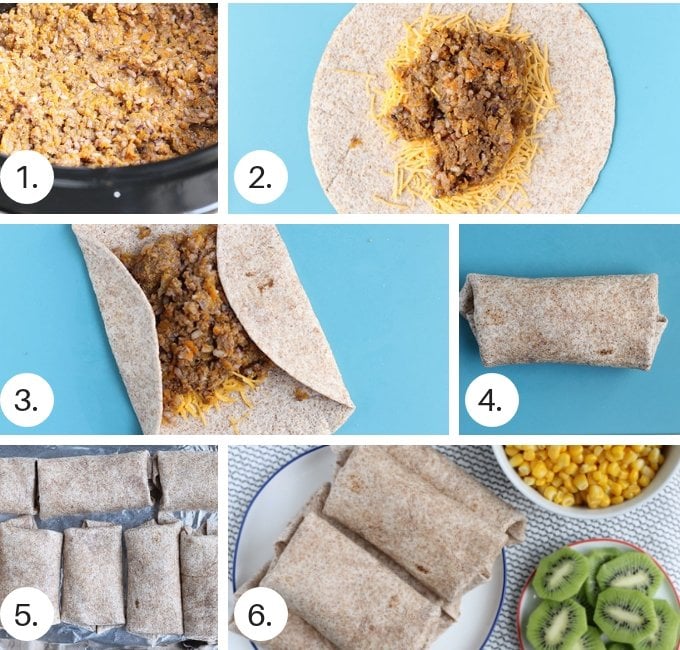 how to make beef burritos step by step 2