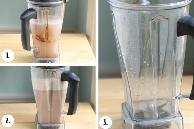 how to clean a blender step by step
