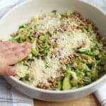 shaved brussels sprouts