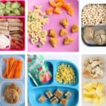 6 lunches for one year olds in grid