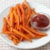 baked carrot fries