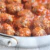 mini-meatballs-in-skillet-with-sauce