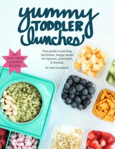 yummy toddler lunches ebook cover