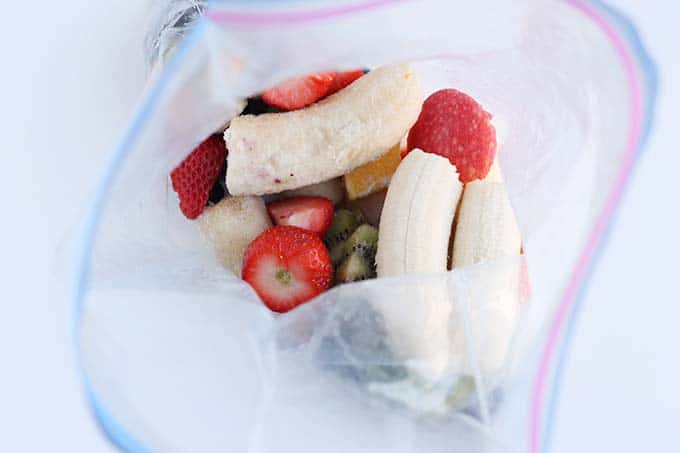 leftover fruit for smoothies