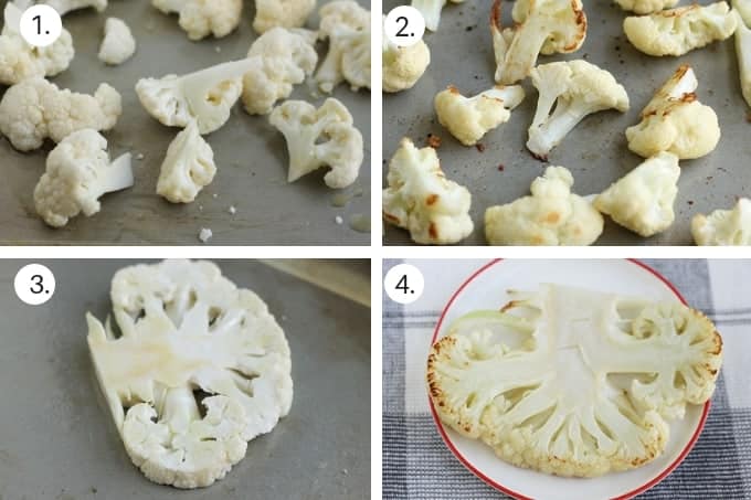 how to roast cauliflower in the oven