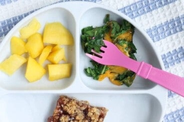 cheesy-spinach-on-kids-plate