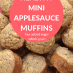 applesauce muffins pin 1