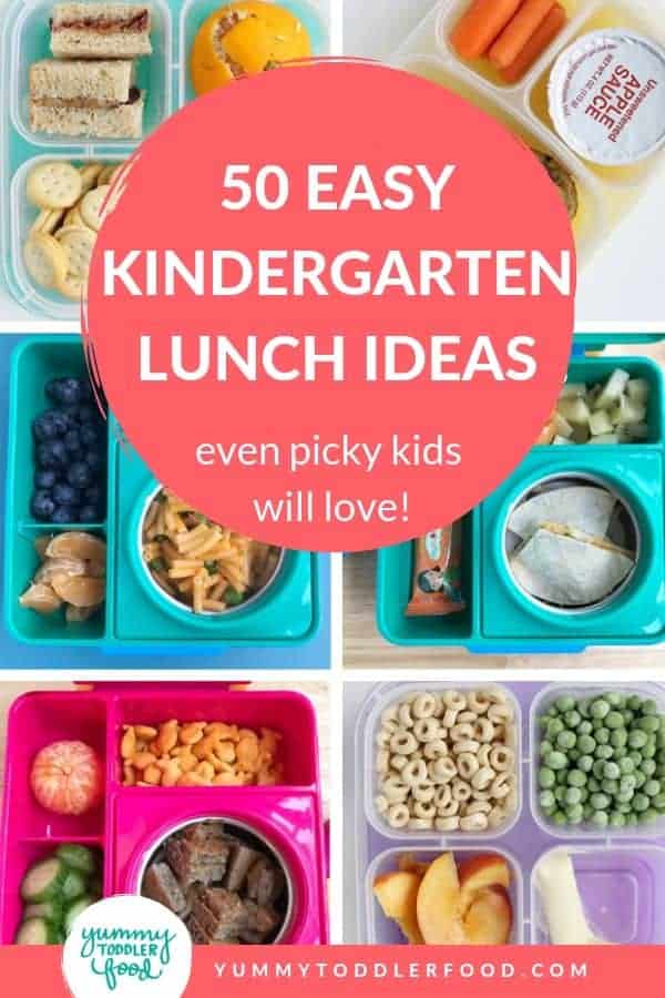 50 Easy School Lunch Ideas For Kindergarten And Beyond