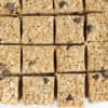 no bake granola bars sliced