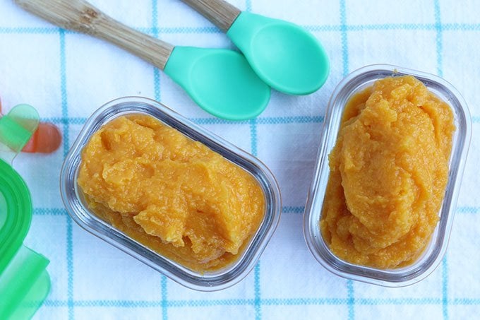butternut squash for babies in containers