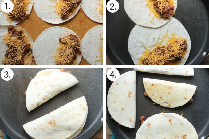 how to make vegetarian burritos step by step