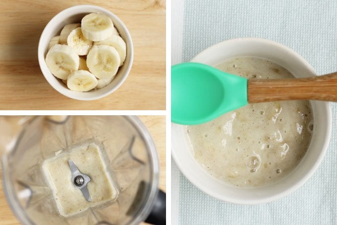 how to make homemade baby food banana puree