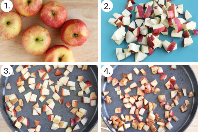 how to make sauteed apples step by step