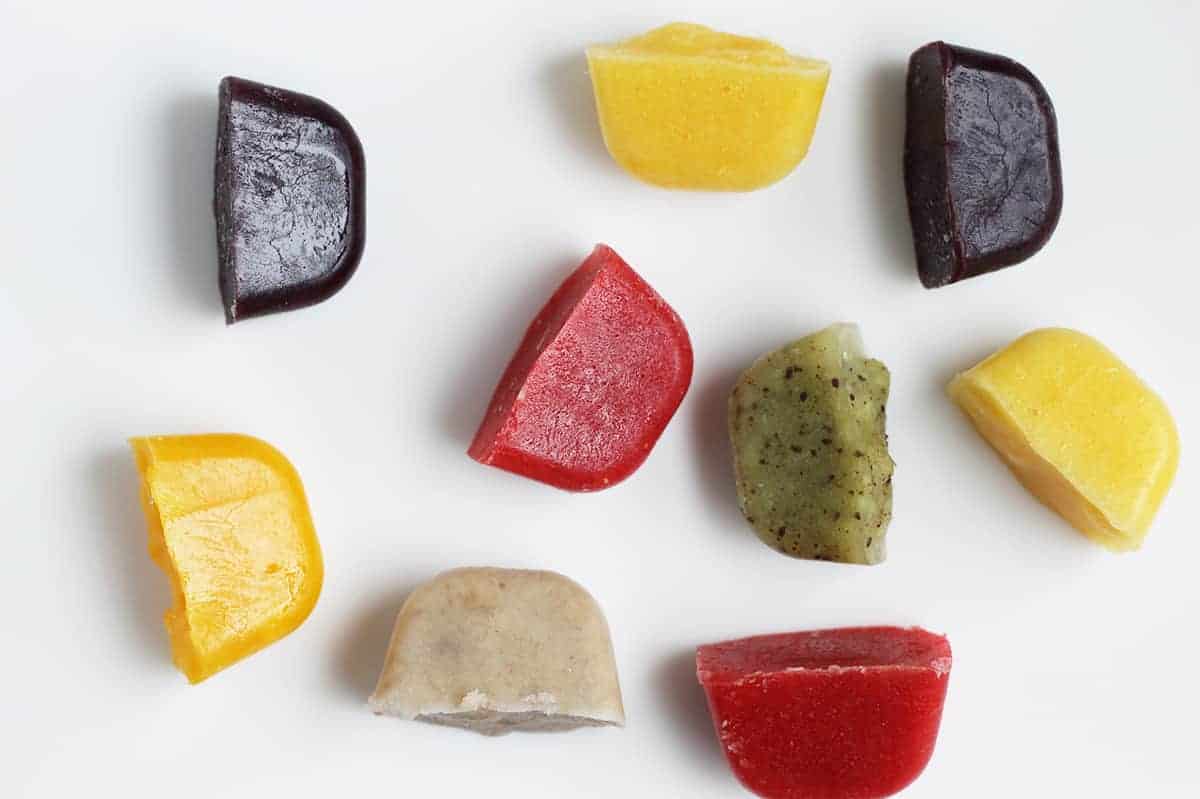 baby-food-frozen-cubes-on-counter