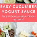 cucumber yogurt sauce pin 1