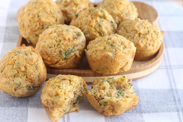 Easy Veggie Muffins (with Broccoli and Carrots!)