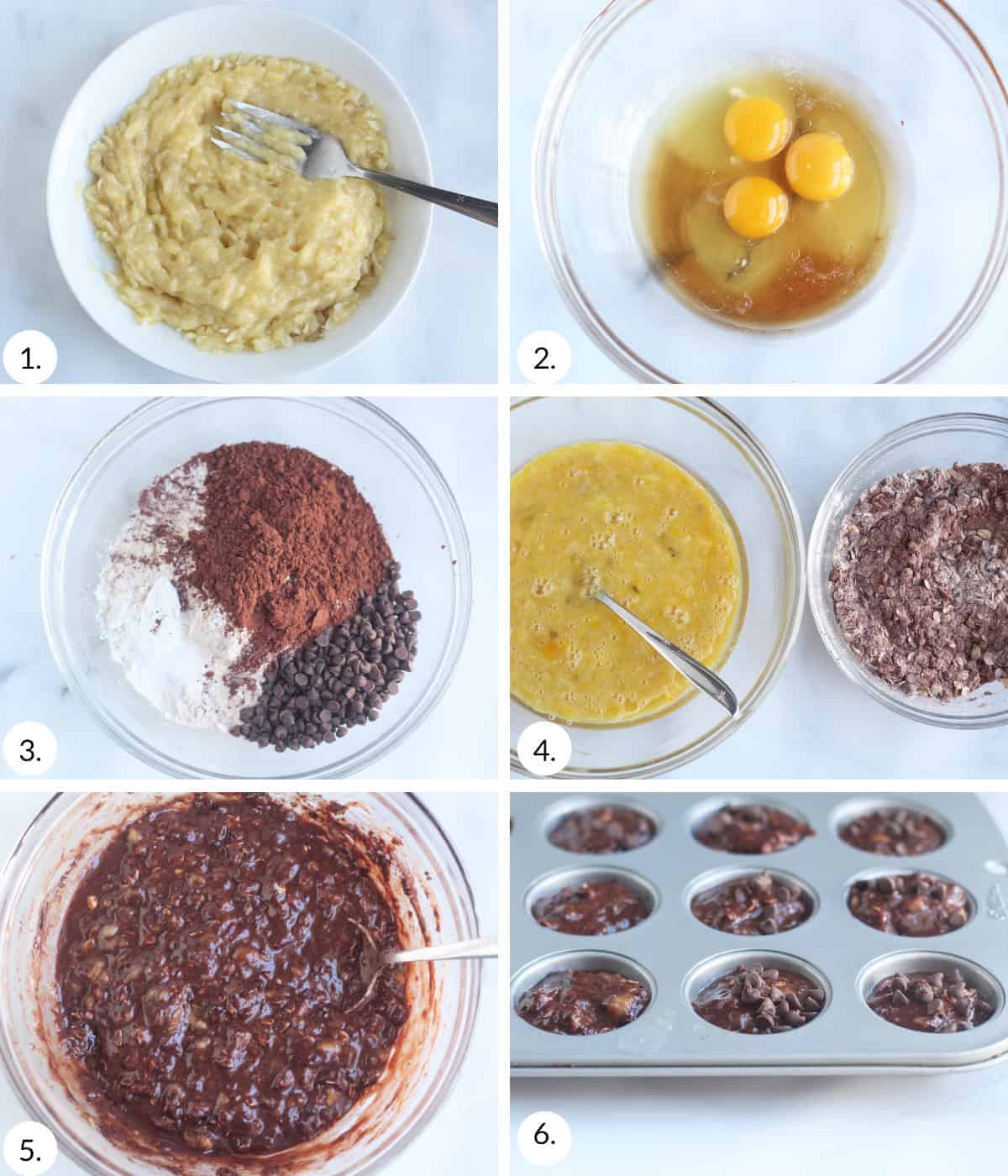 how-to-make-chocolate-banana-muffins-step-by-step