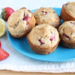 healthy-strawberry-muffins