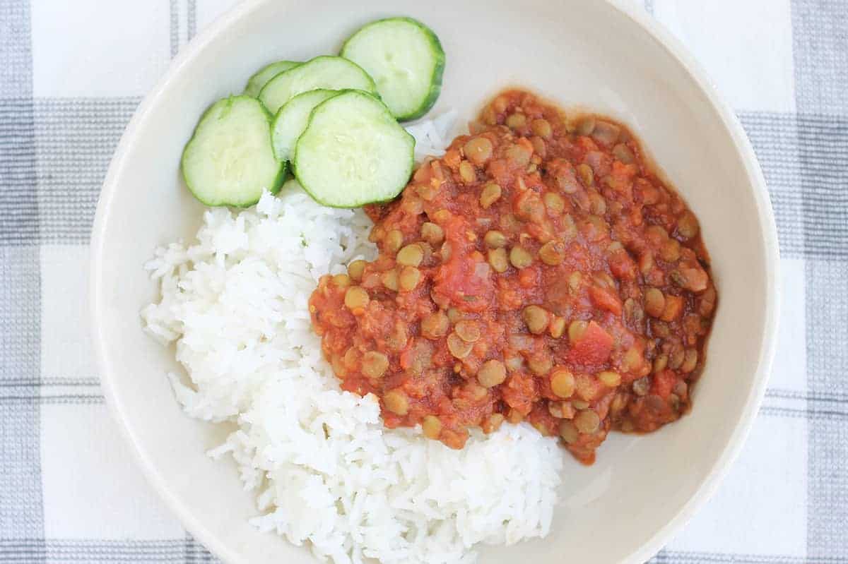 italian-lentils-with-rice-and-cucumber