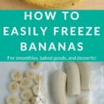how to freeze bananas pin 1