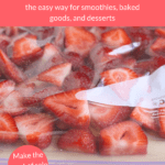 how to freeze strawberries pin 1