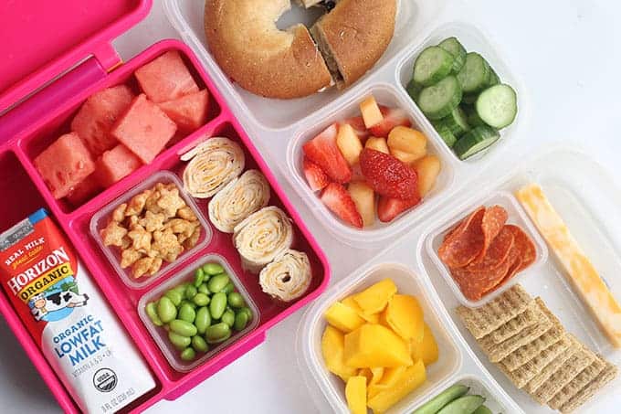 kindergarten kids snack box