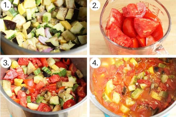 how to make ratatouille step by step process