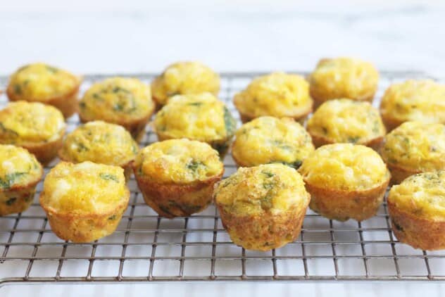 spinach-egg-muffins-on-wire-rack