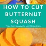 how to cut squash pin 1