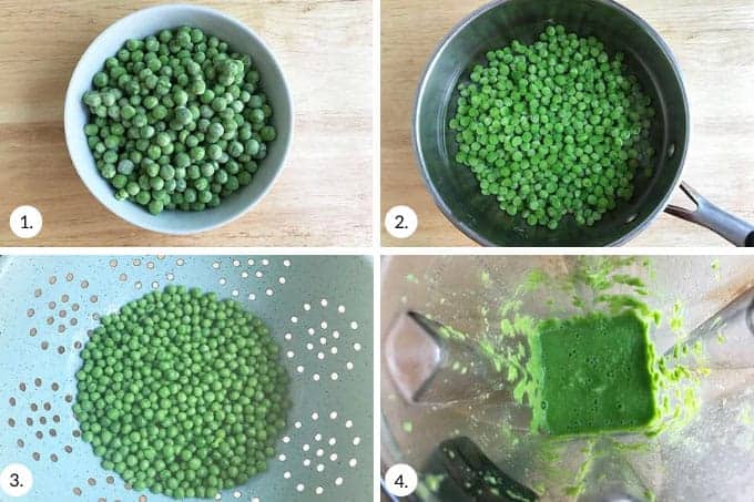 how-to-make-pea-puree-step-by-step