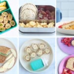 sandwiches for kids in grid of 6 ideas.