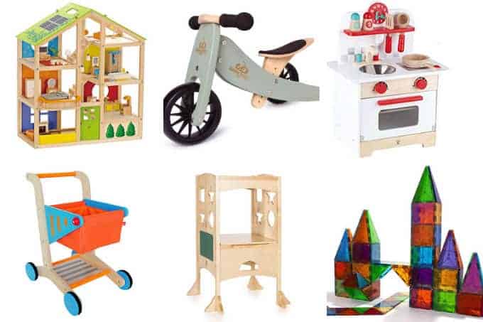 best toddler toys in grid of 6