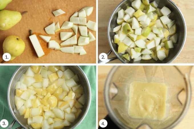 how-to-make--pear-puree-step-by-step