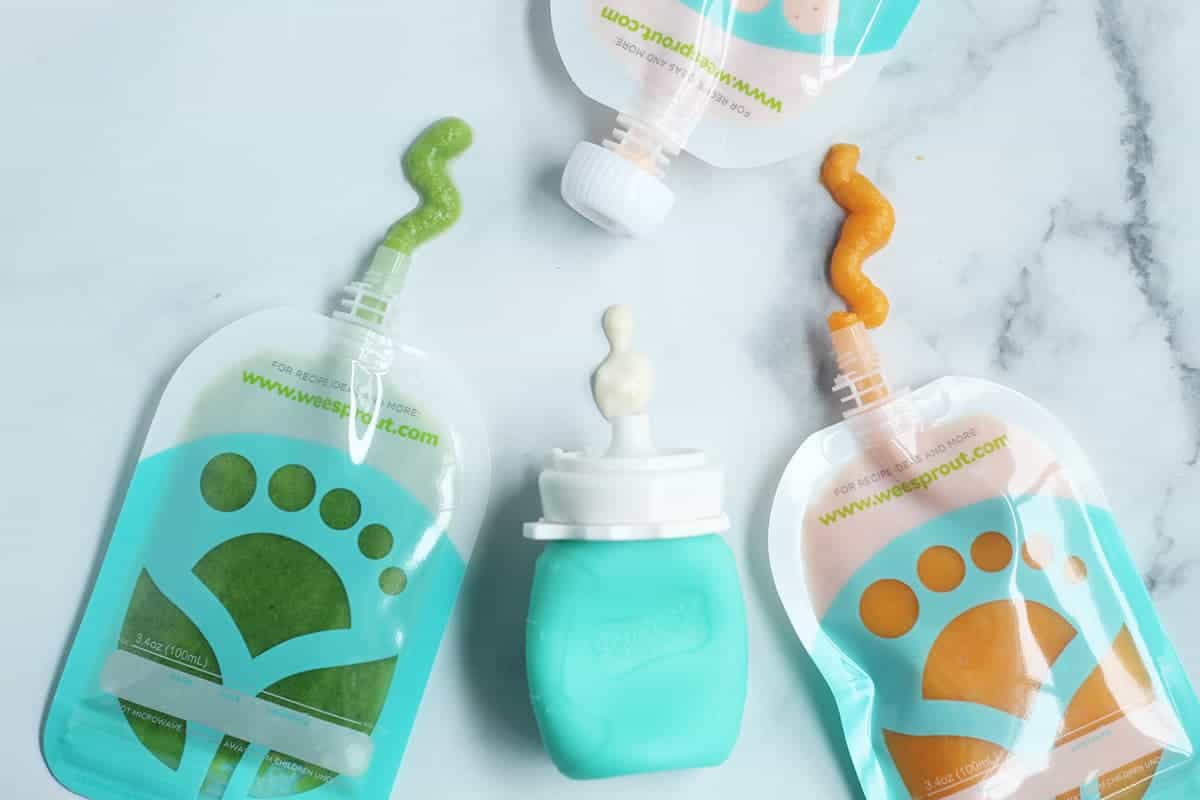 homemade-baby-food-pouches-on-counterop