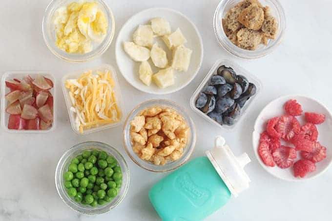 baby-snacks-on-countertop