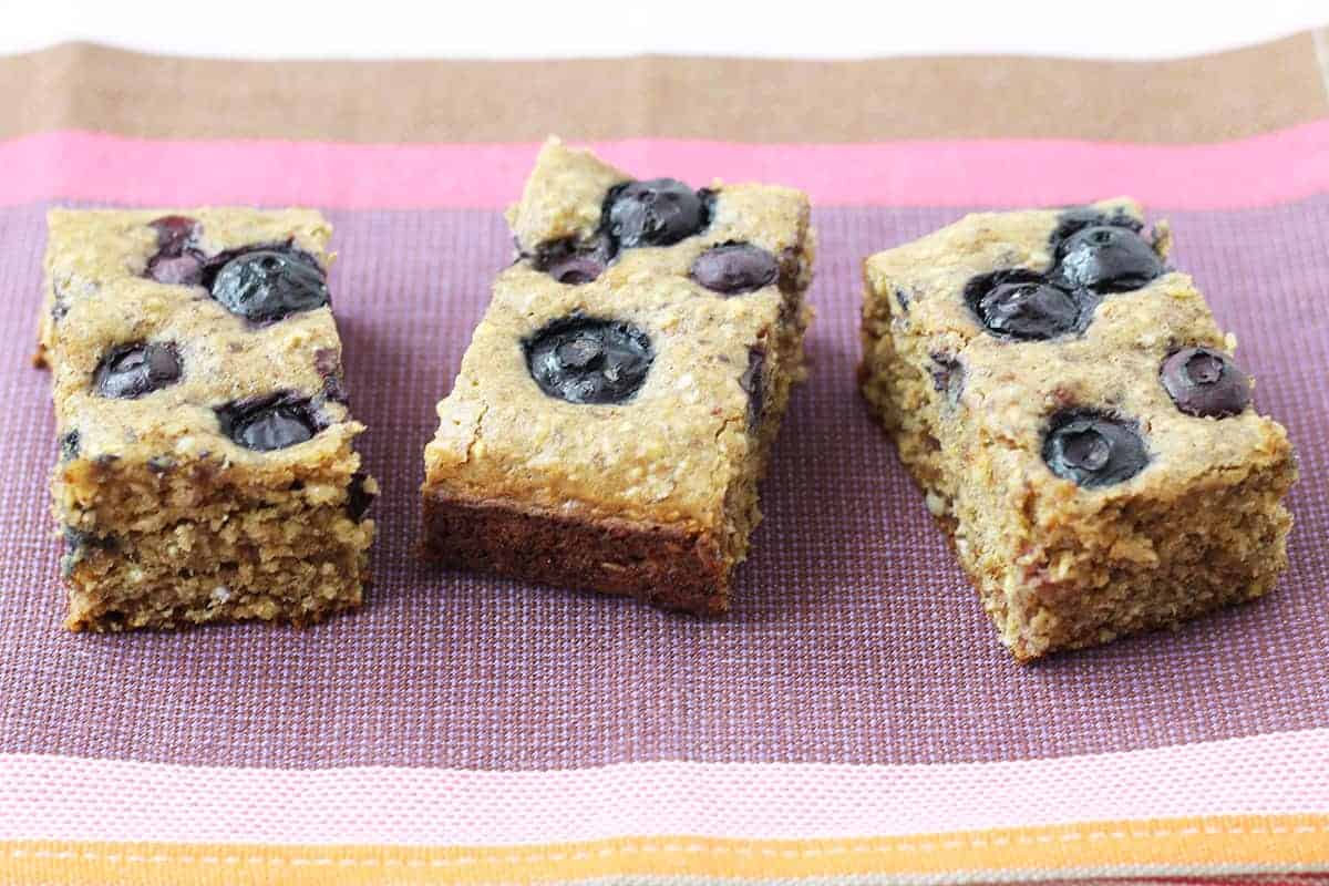 Blueberry Date Bars (Easy and SO Delish)