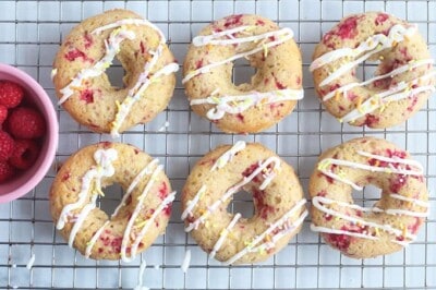 raspberry-doughnuts-on-rack