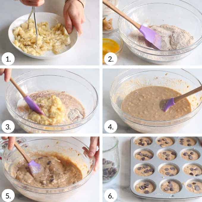 how-to-make-chocolate-chip-banana-muffins-step-by-step
