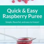 raspberry puree pin