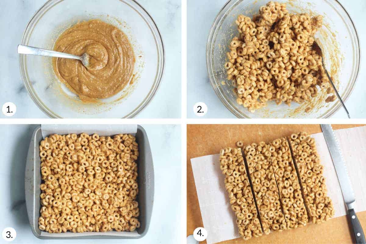 how to make cereal bars step by step