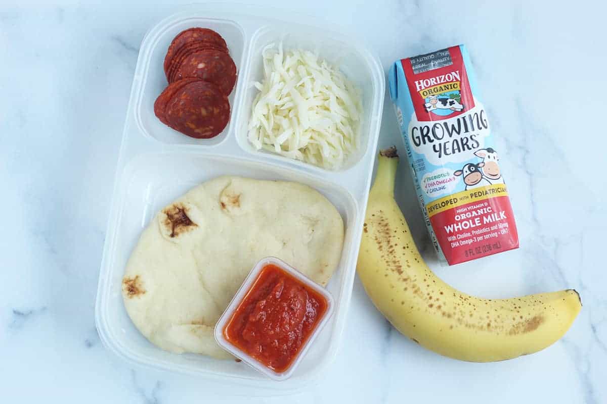 pizza-lunchable-with-banana-and-milk
