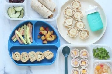 wraps-for-kids-on-plates-on-countertop