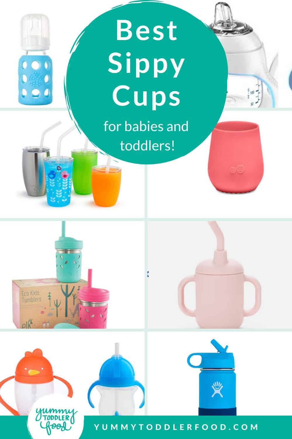 sippy cups in grid of 6