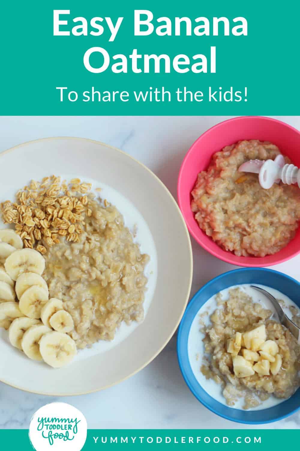 Easy Banana Bread Oatmeal (to Share with the Kids) - Product4kids