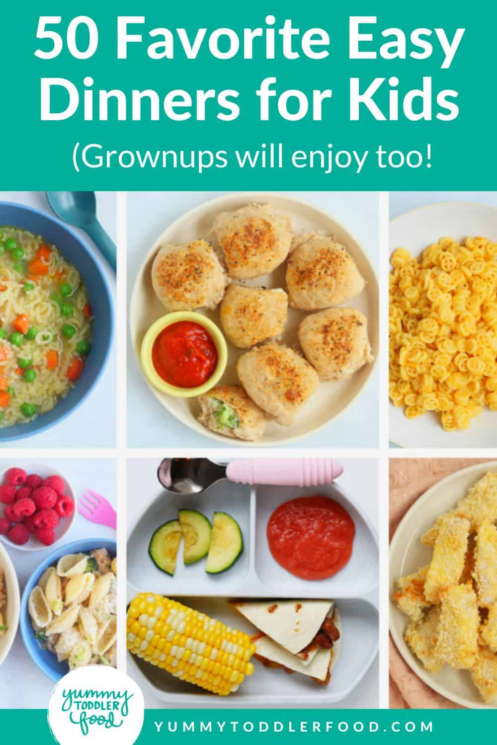 60 Favorite Dinner Ideas for Kids (Easy, Yummy, and Nutritious)