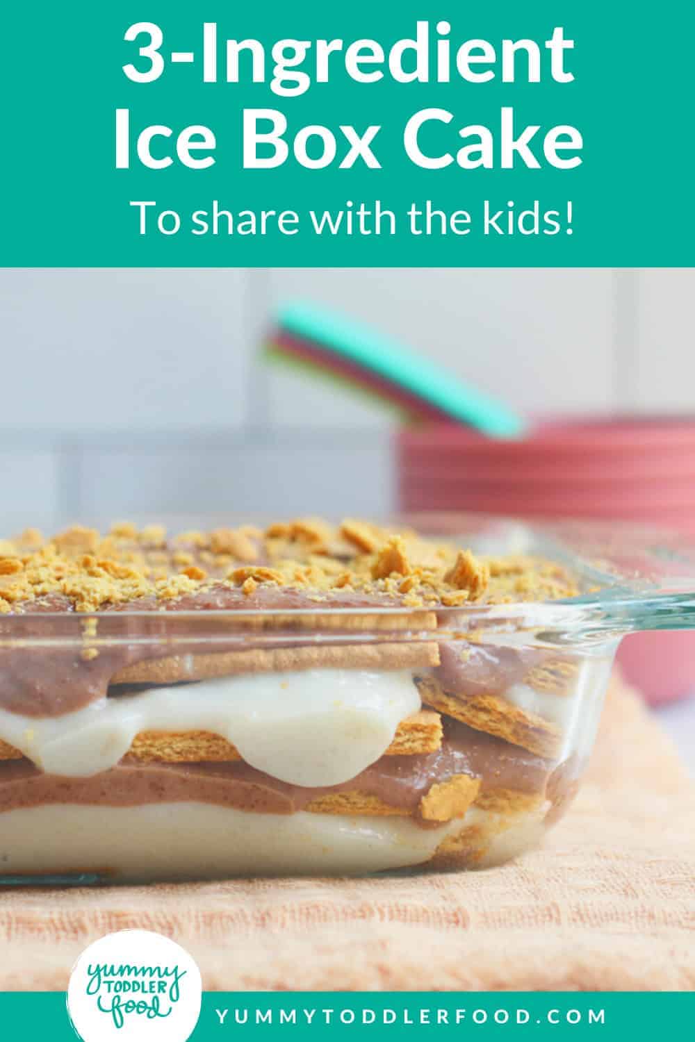 Easy 3Ingredient Ice Box Cake Sunshine Billingual The Blog